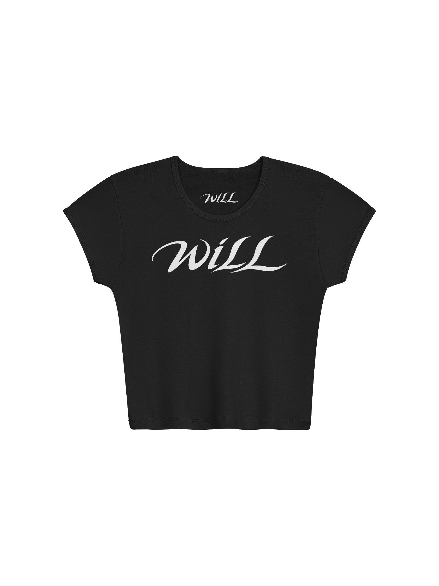 WILL — Arabic Calligraphy Baby Tee product image (1)
