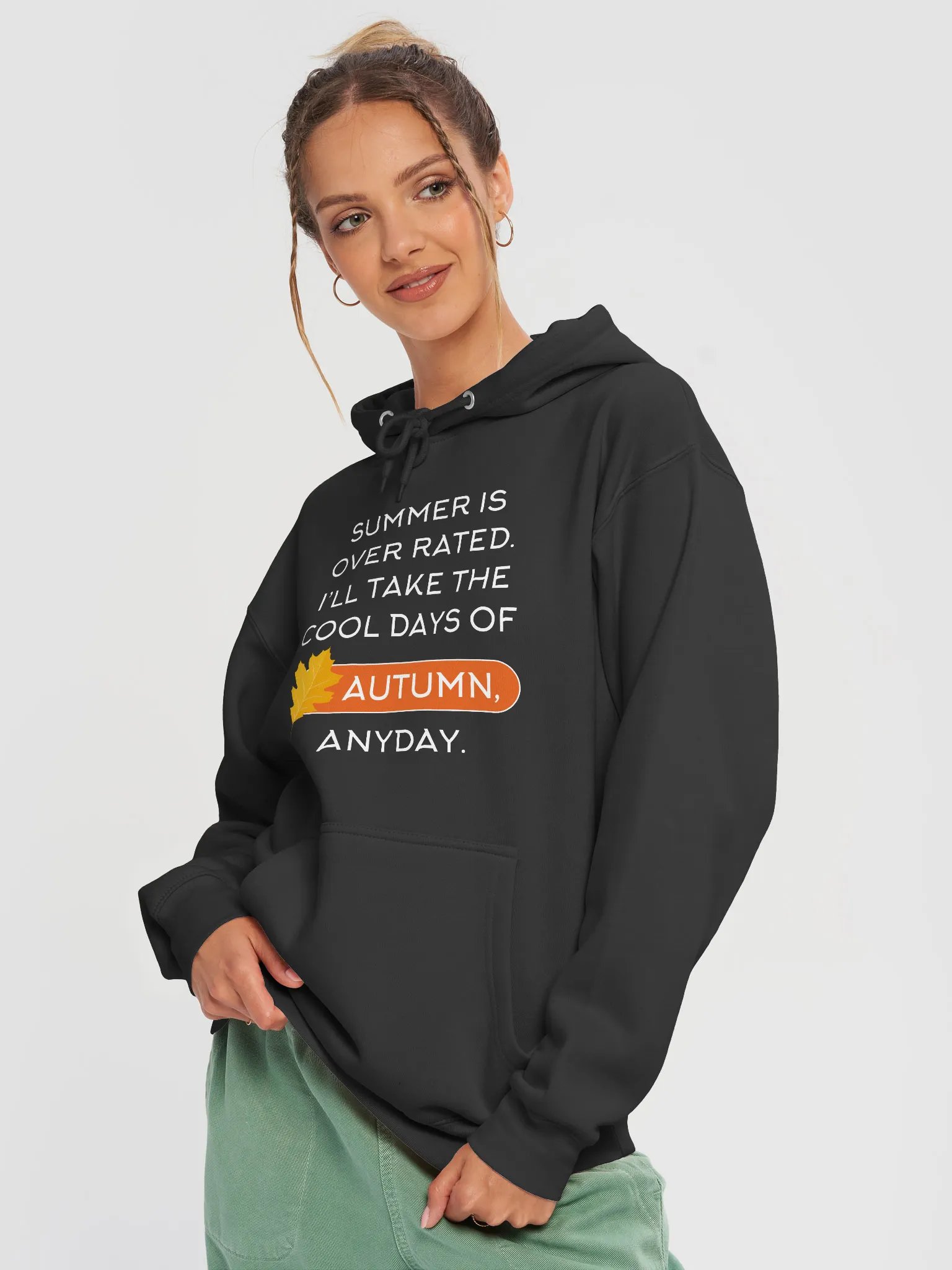 🍂 Summer is Overrated, I'll Take the Cool Days of Autumn Shirt | Funny Fall Season Shirt | Cozy Autumn Lover product image (3)