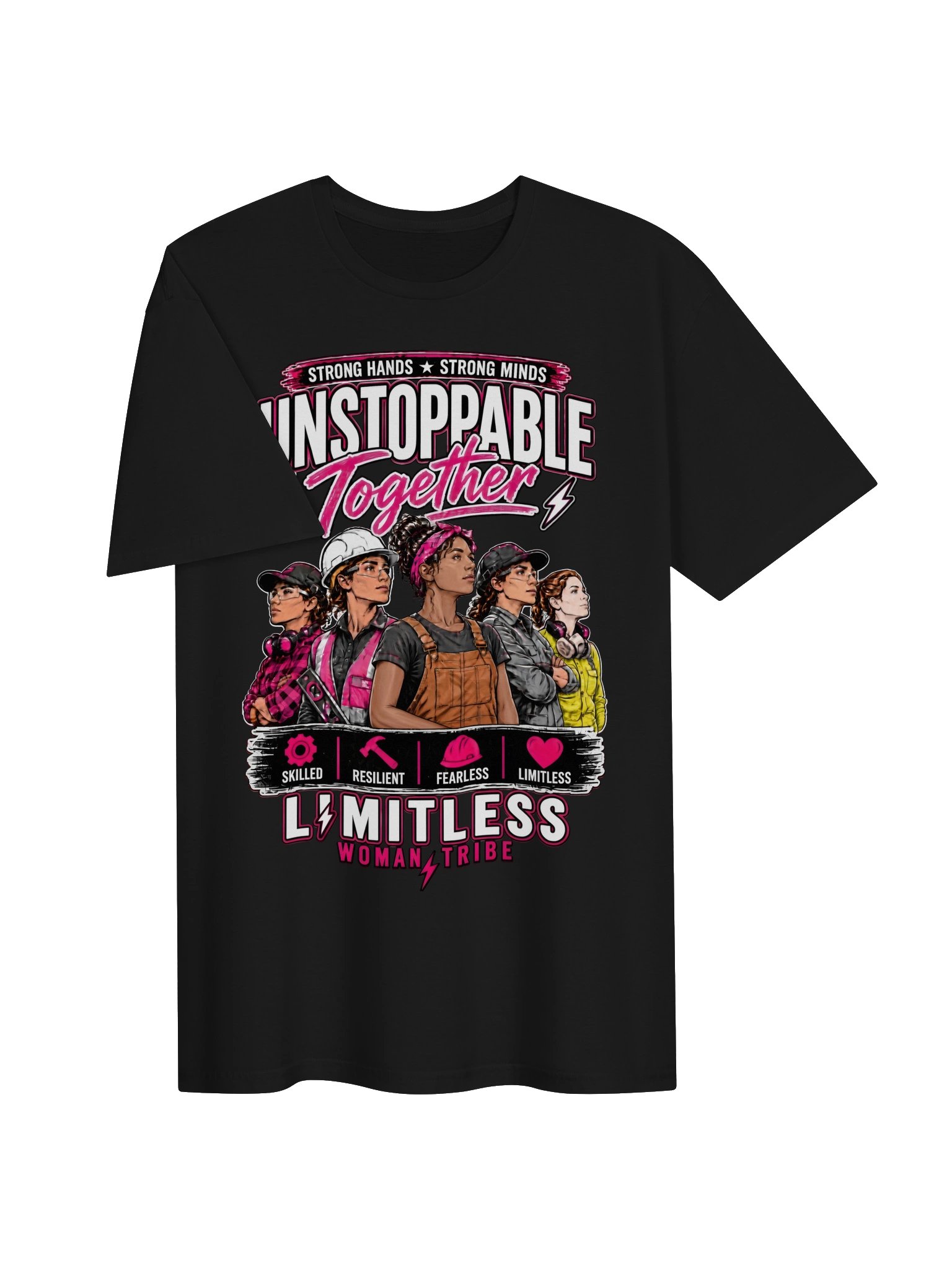 Unstoppable Women in Trades Graphic Tee product image (3)