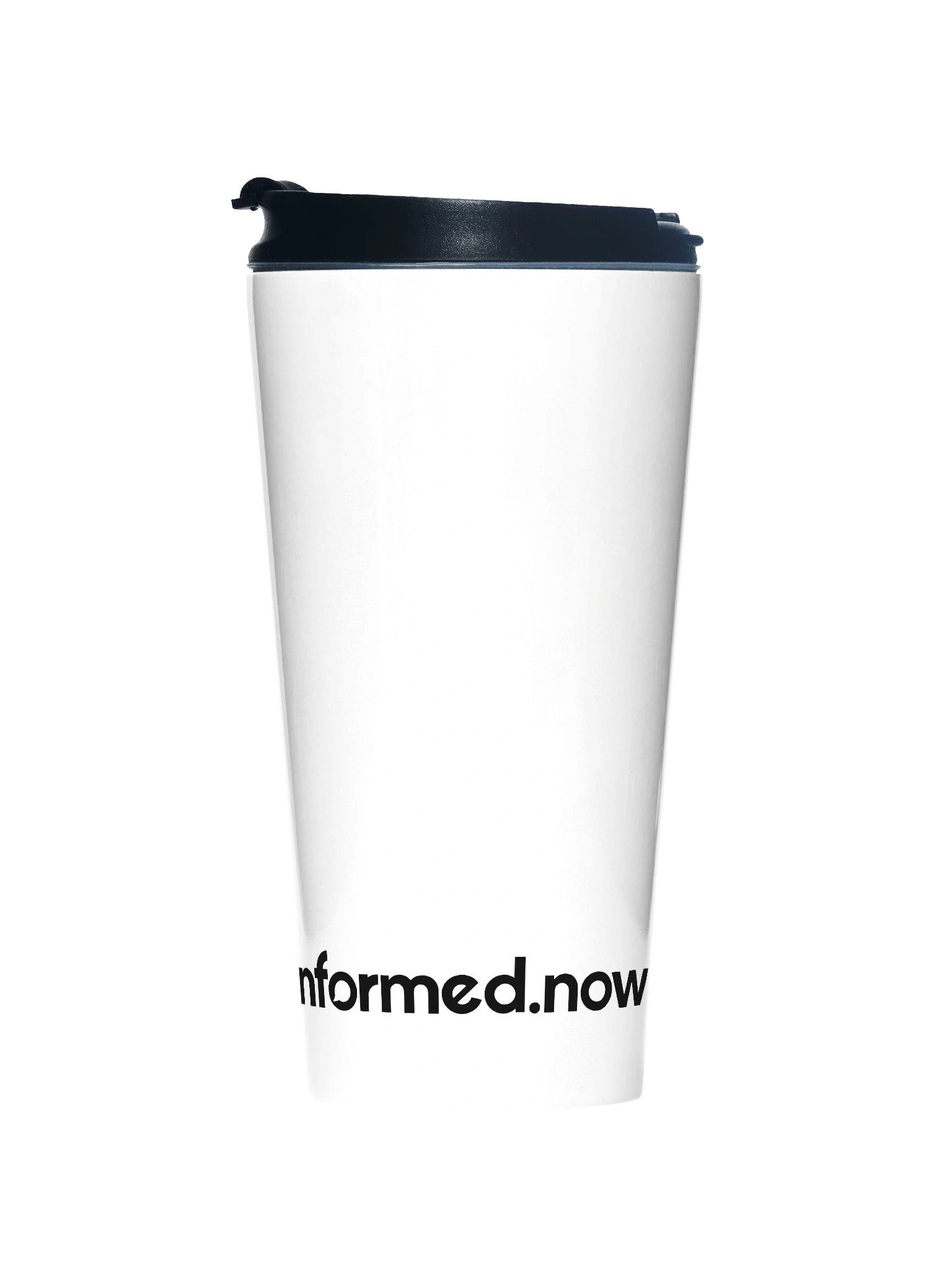 informed.now Stainless Steel Travel Mug (Black) product image (1)