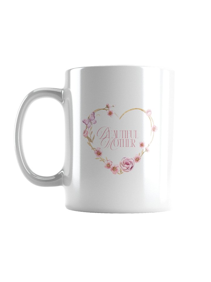 Beautiful Mother Floral Heart Mug product image (3)