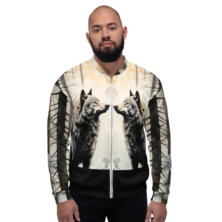 All-Over Print Bomber Jacket by Sublicolor 144/Wolf product image (2)
