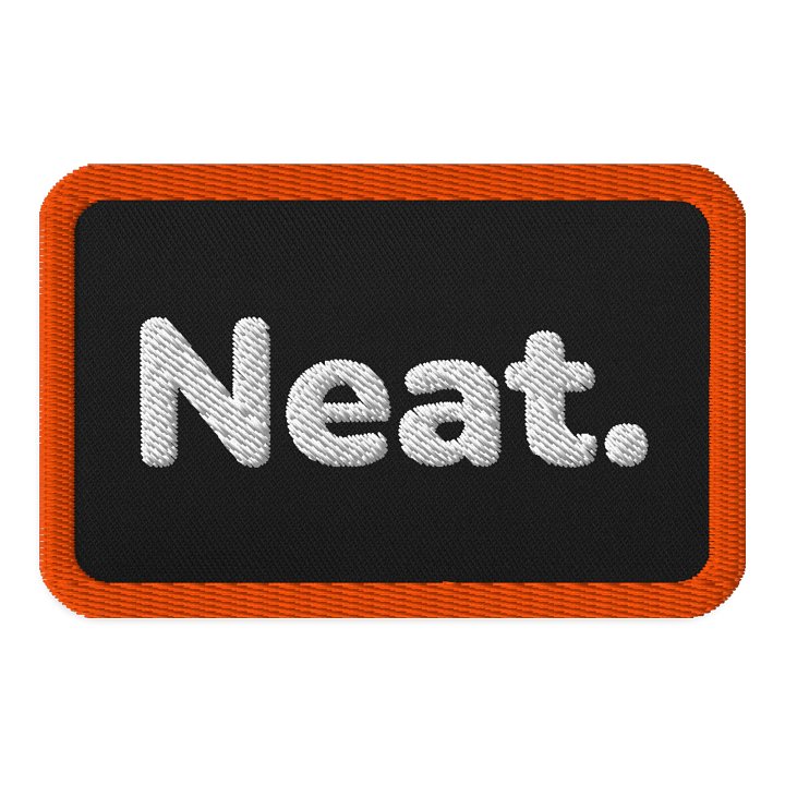 A Neat patch. (NO HOOK & LOOP) product image (1)