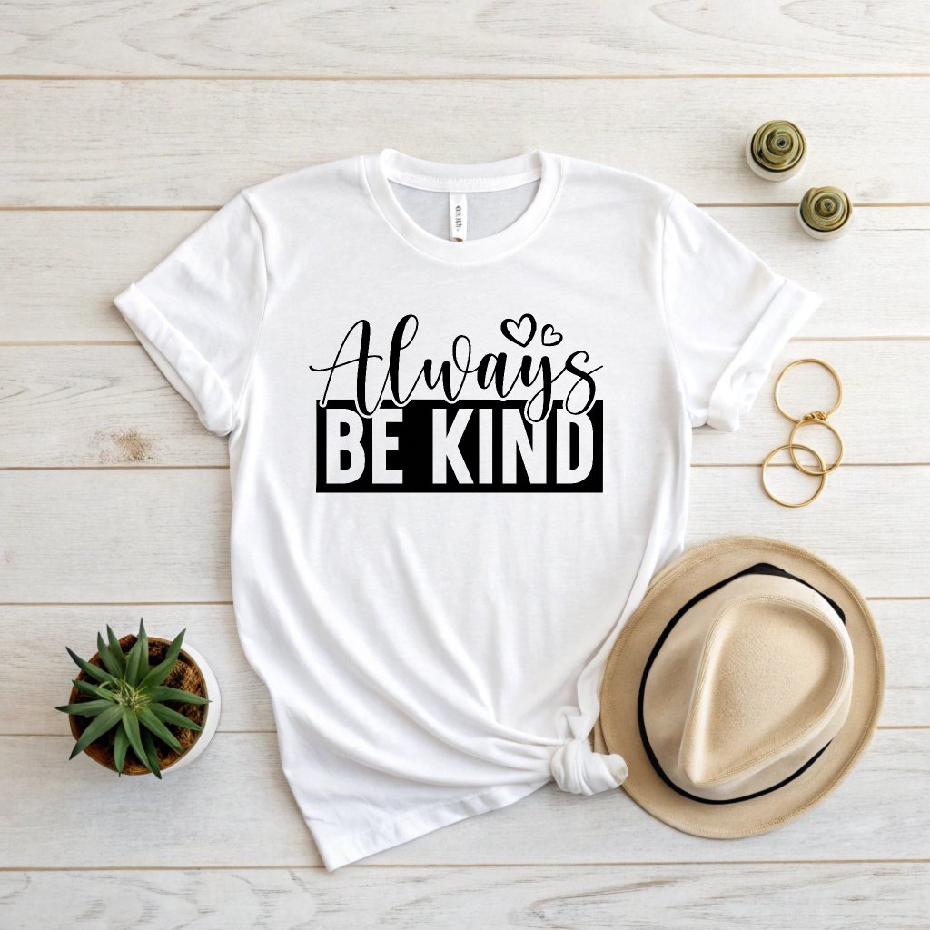 Always Be Kind - Women's White T-Shirt product image (2)
