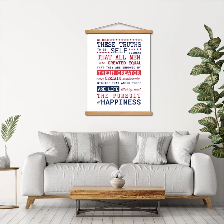 Declaration of Independence Quote — Printable Digital Download product image (2)