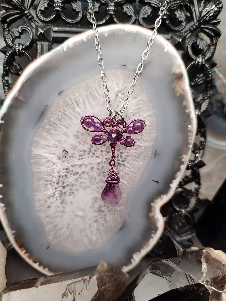 Dragonfly - Amethyst Small product image (1)