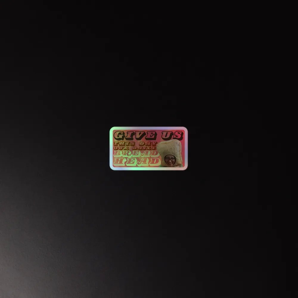 Holo Bread Head Sticker product image (3)
