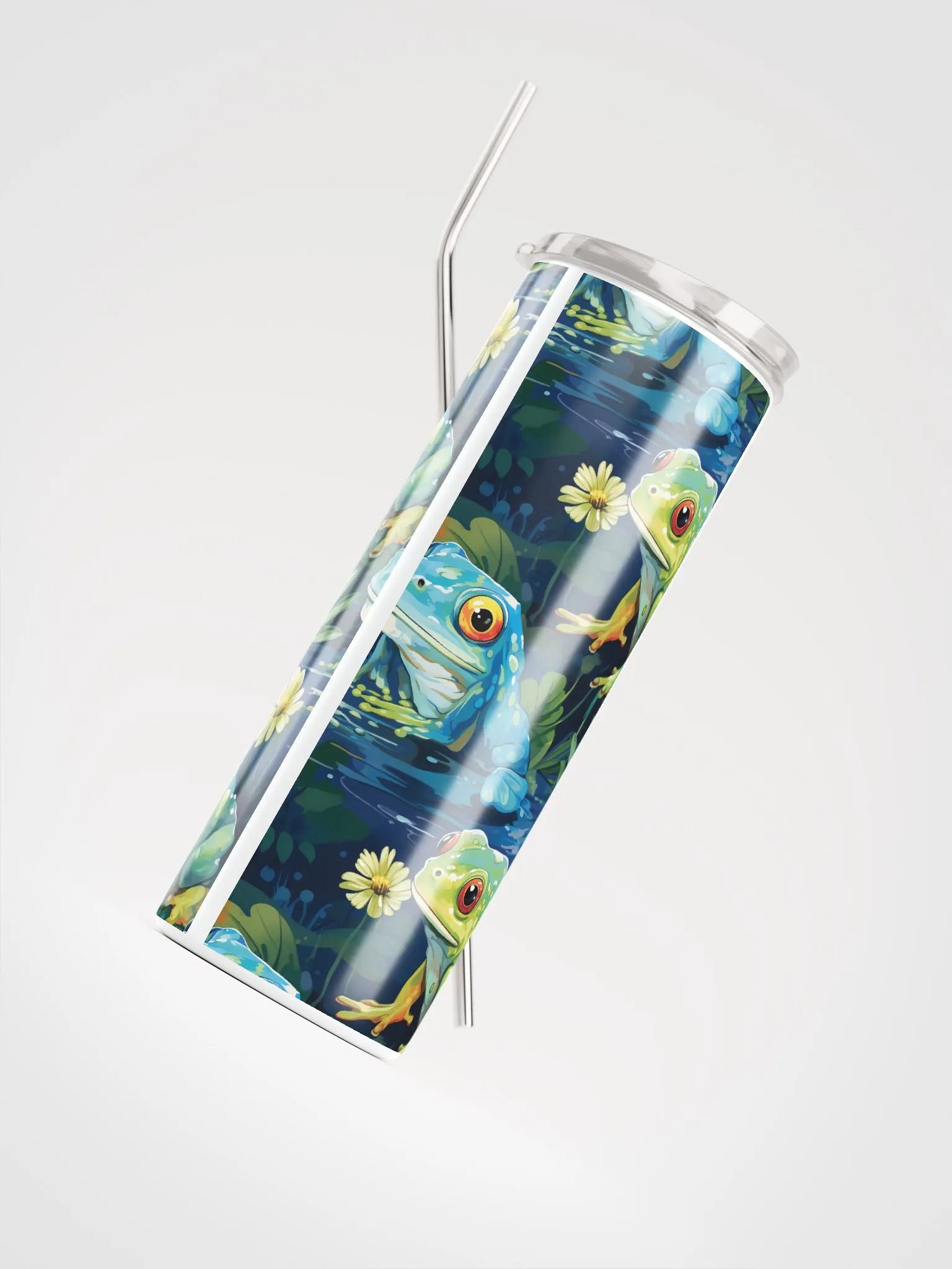 Frolicking Frogs Stainless Steel Tumbler product image (4)