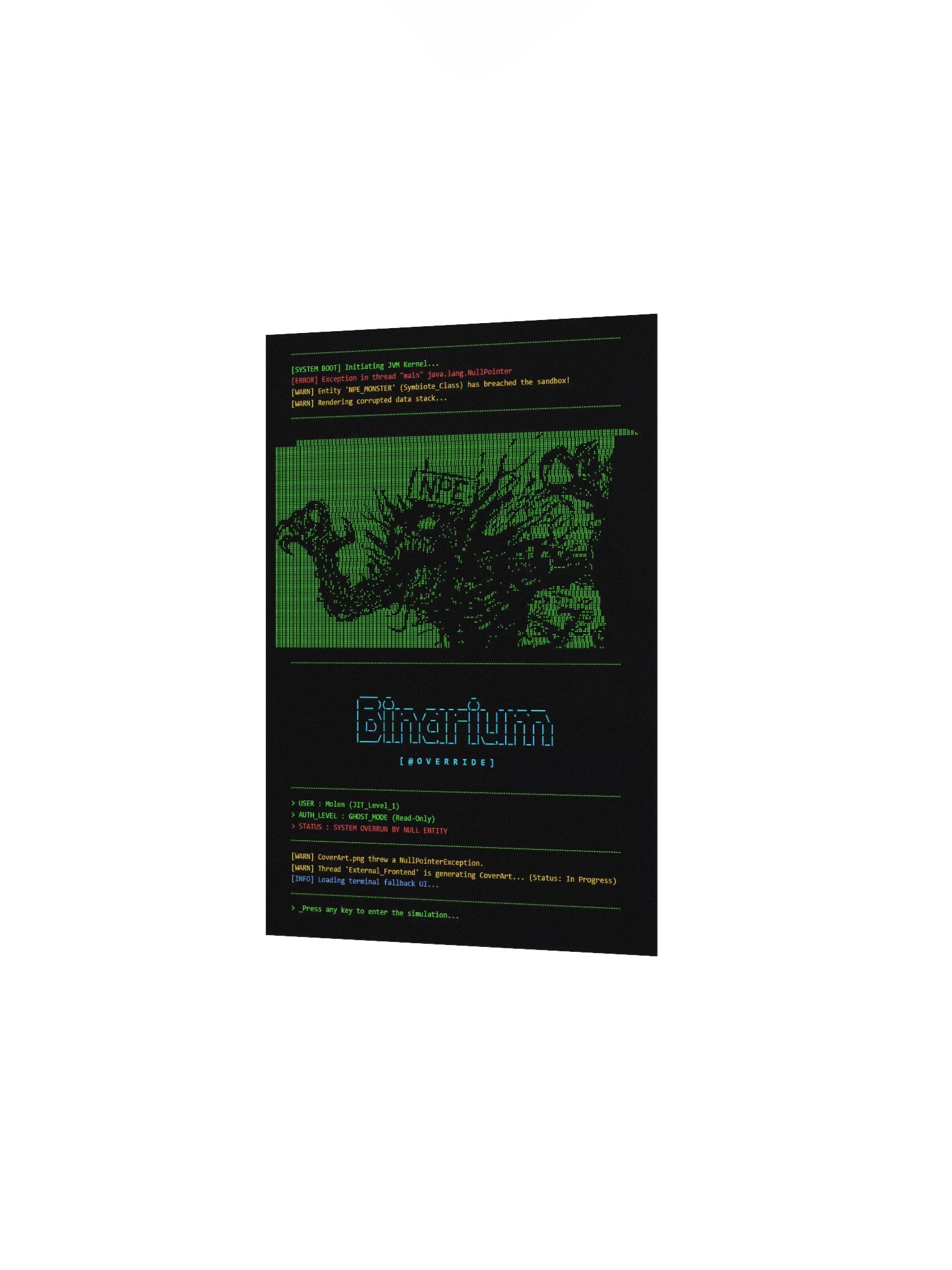 Initial Commit Binarium Override Poster product image (13)
