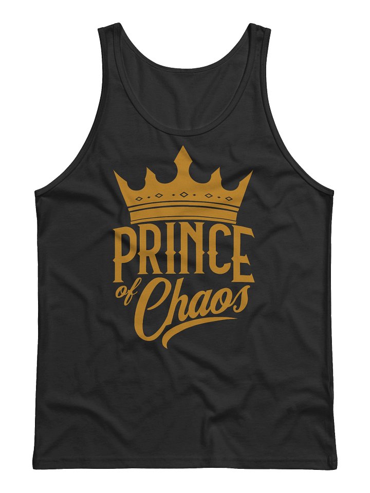 Prince of Chaos Tank (Orange Text) product image (1)