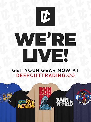 Deep Cut Trading Company is officially live!

The culmination of a year of hard work and wild ideas. This means the world to ...