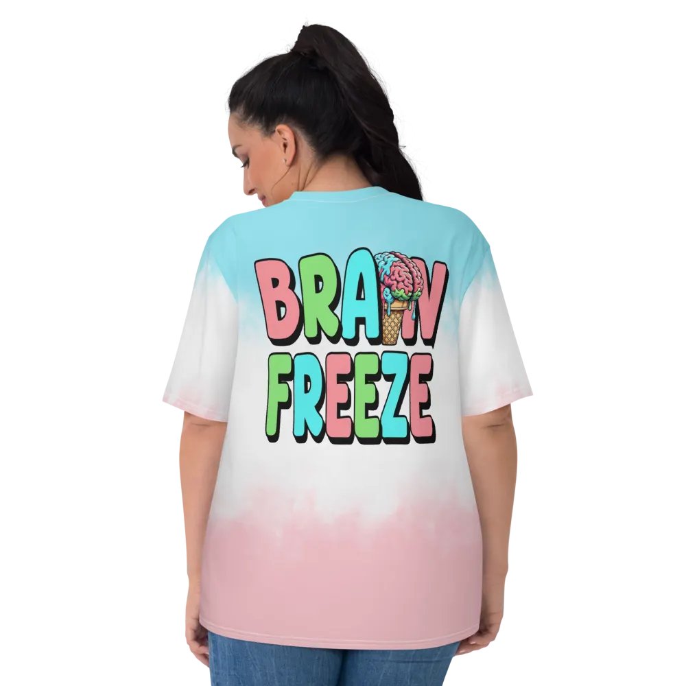 Brain Freeze Women's Crew Neck T-Shirt product image (6)