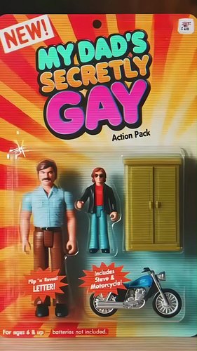 666 Toys | My Dad's Secretly Gay | #toycomedy #funnyvideos #comedyshorts #humorcontent #parodycomedy
