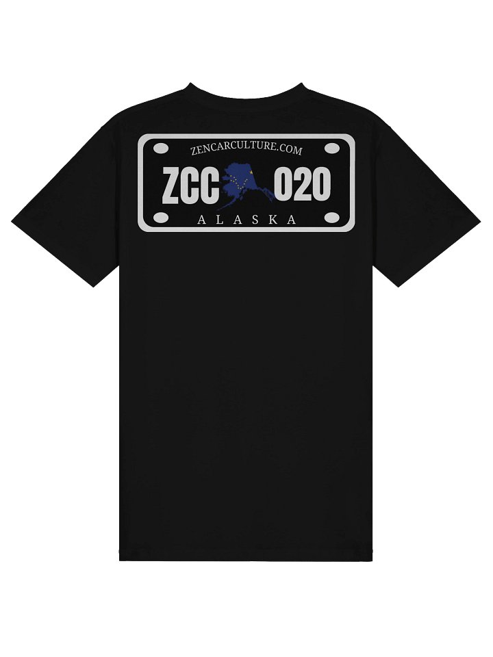 ZCC ALASKA LICENSE PLATE PREMIUM TEE product image (1)