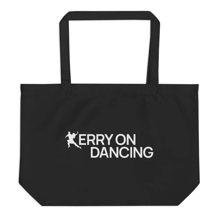 Kerry On Dancing Eco-Friendly Tote Bag with White Logo product image (1)