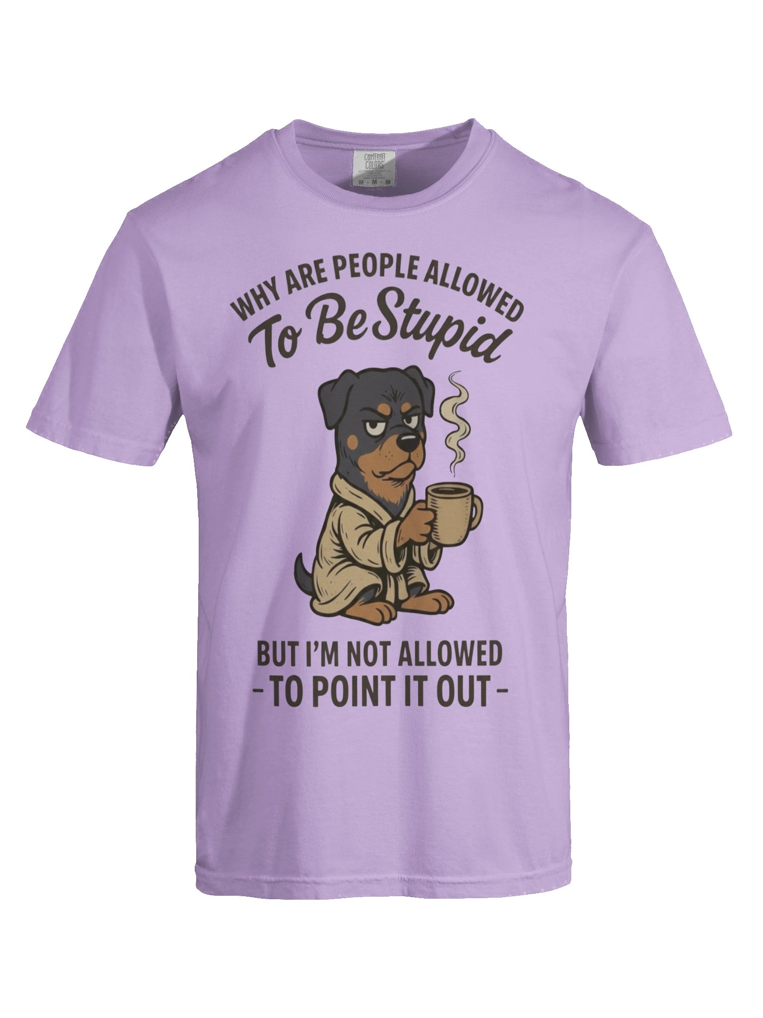 Skeptical Rottweiler Tee product image (60)