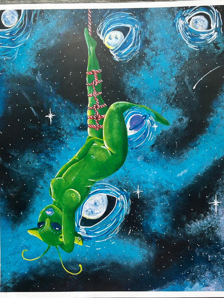 Shibari Alien Print product image (1)