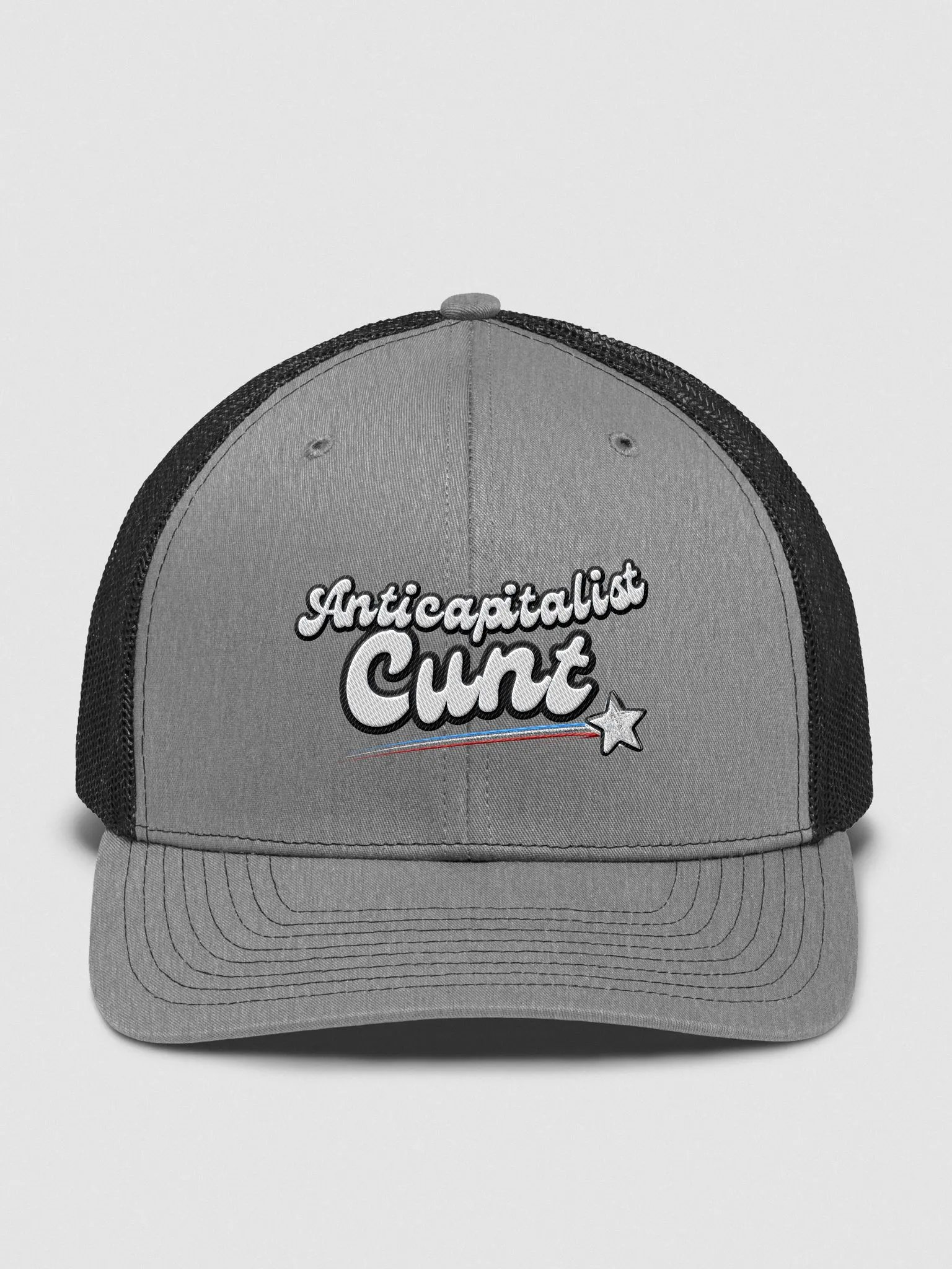 ANTICAPITALIST C*NT 3D 112 trucker hat product image (2)