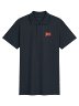 Flag Embroidered Polo - Navy