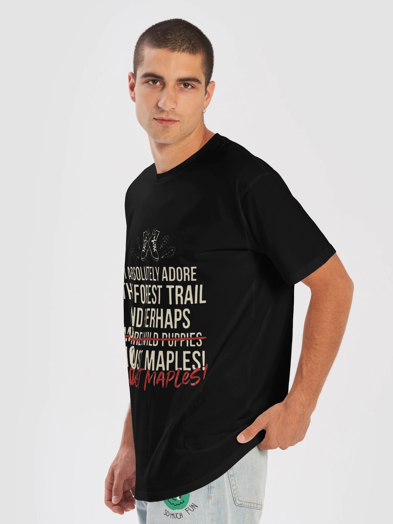 I Absolutely Adore The Forest Trail T-Shirt | Funny Nature & Hiking Graphic Tee product image (35)