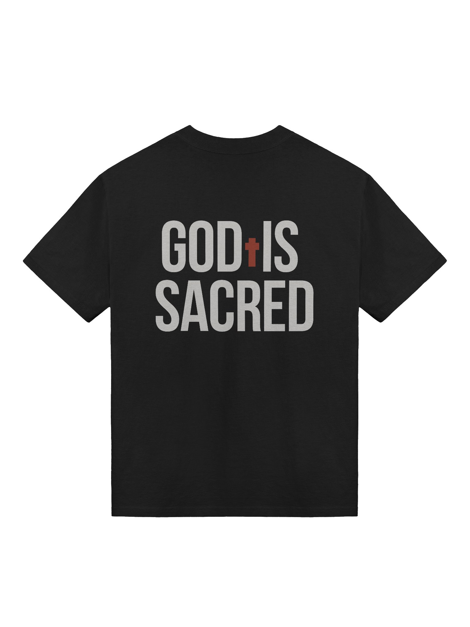 GOD IS SACRED OVERSIZE TEE (Dark) product image (2)