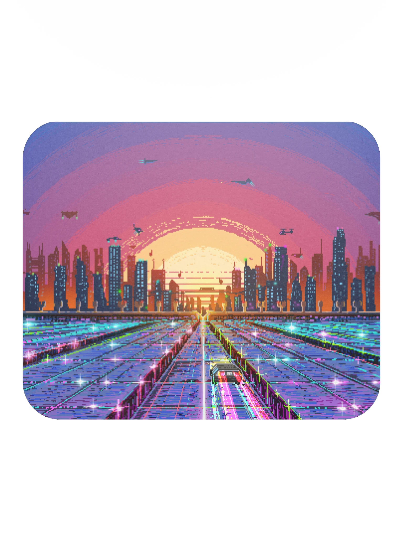 Synth City - Super Highway - Mousepad product image (2)