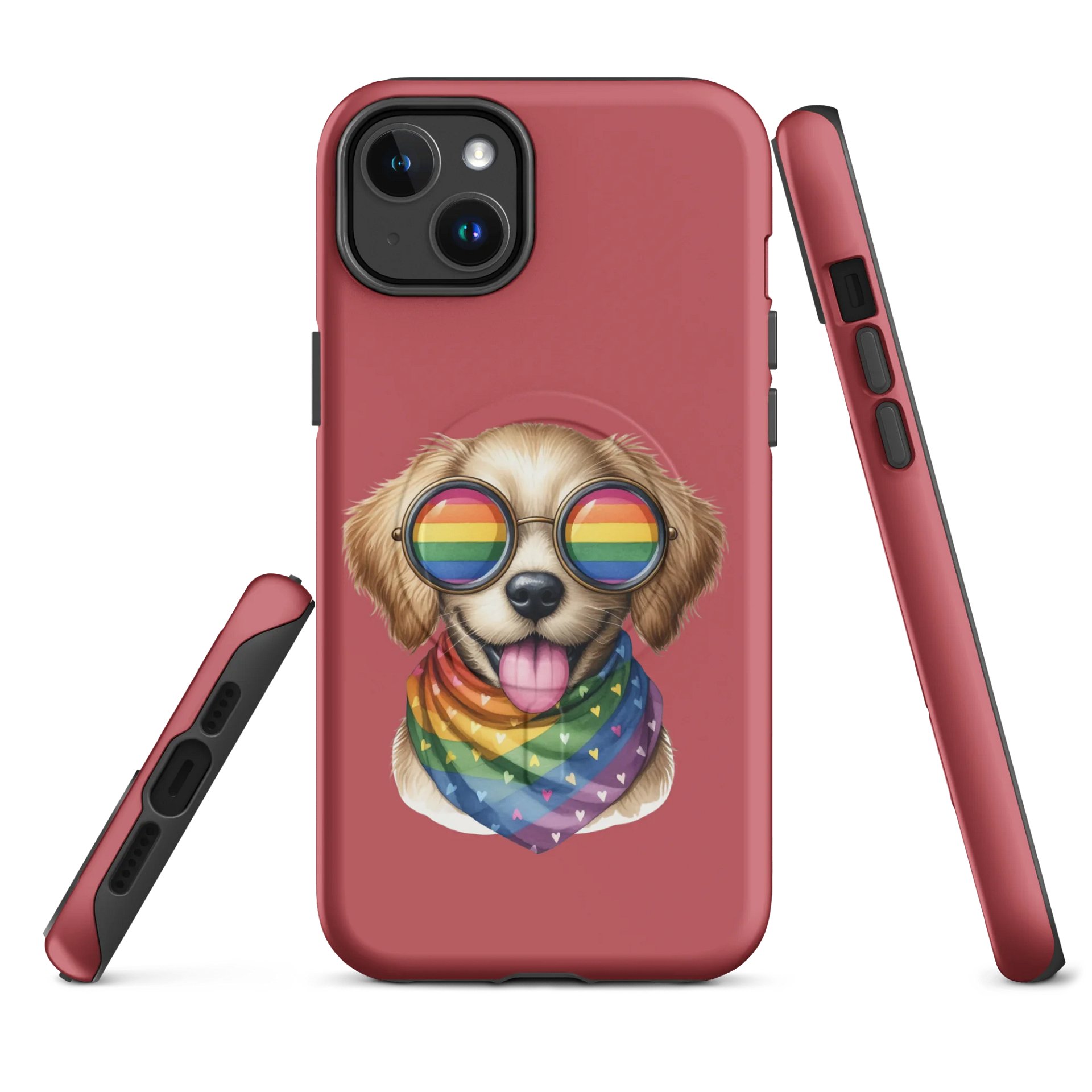 Rainbow Dog iPhone Case product image (2)