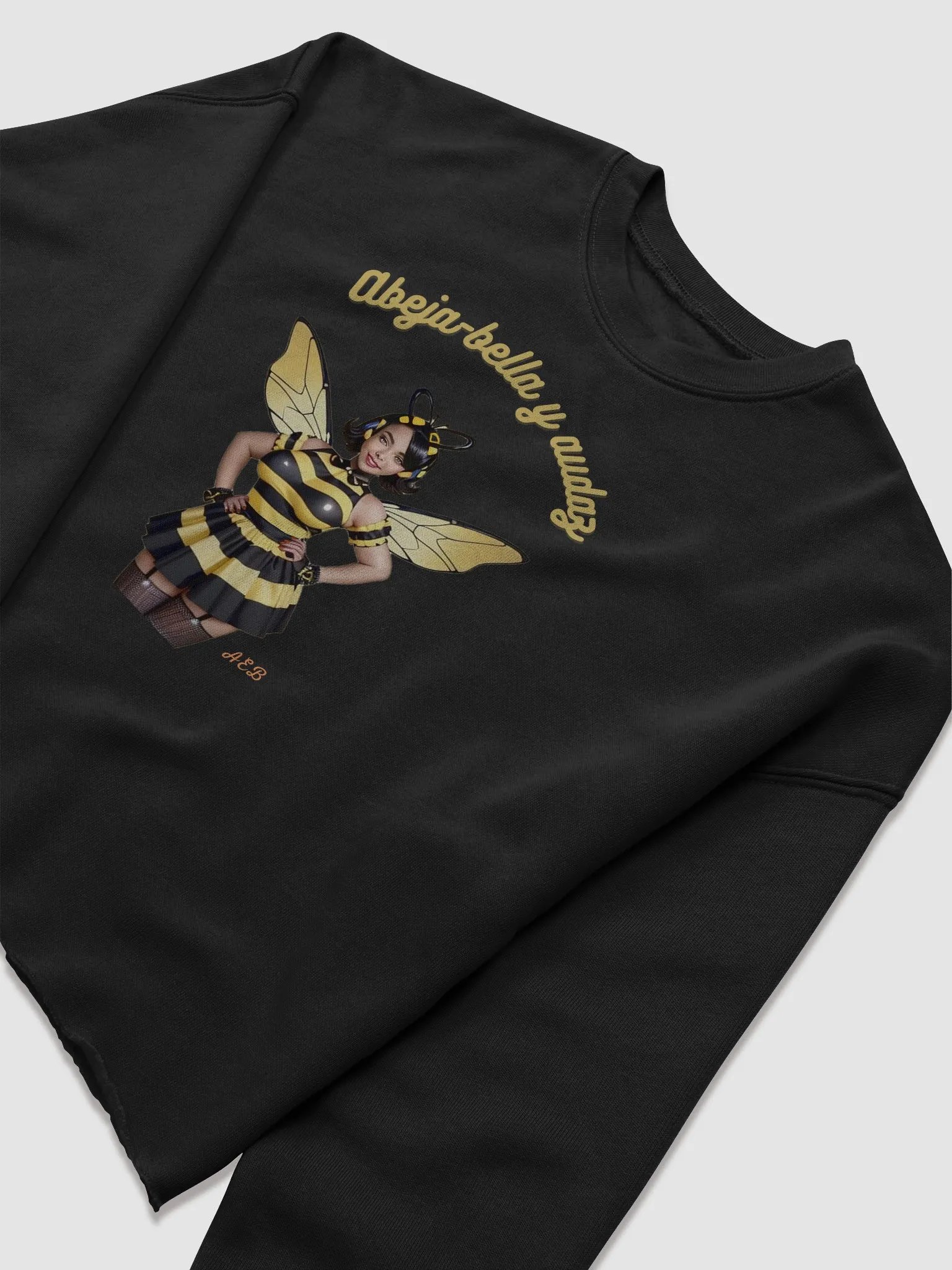 Bee-utiful Buzz Crop Sweatshirt product image (3)