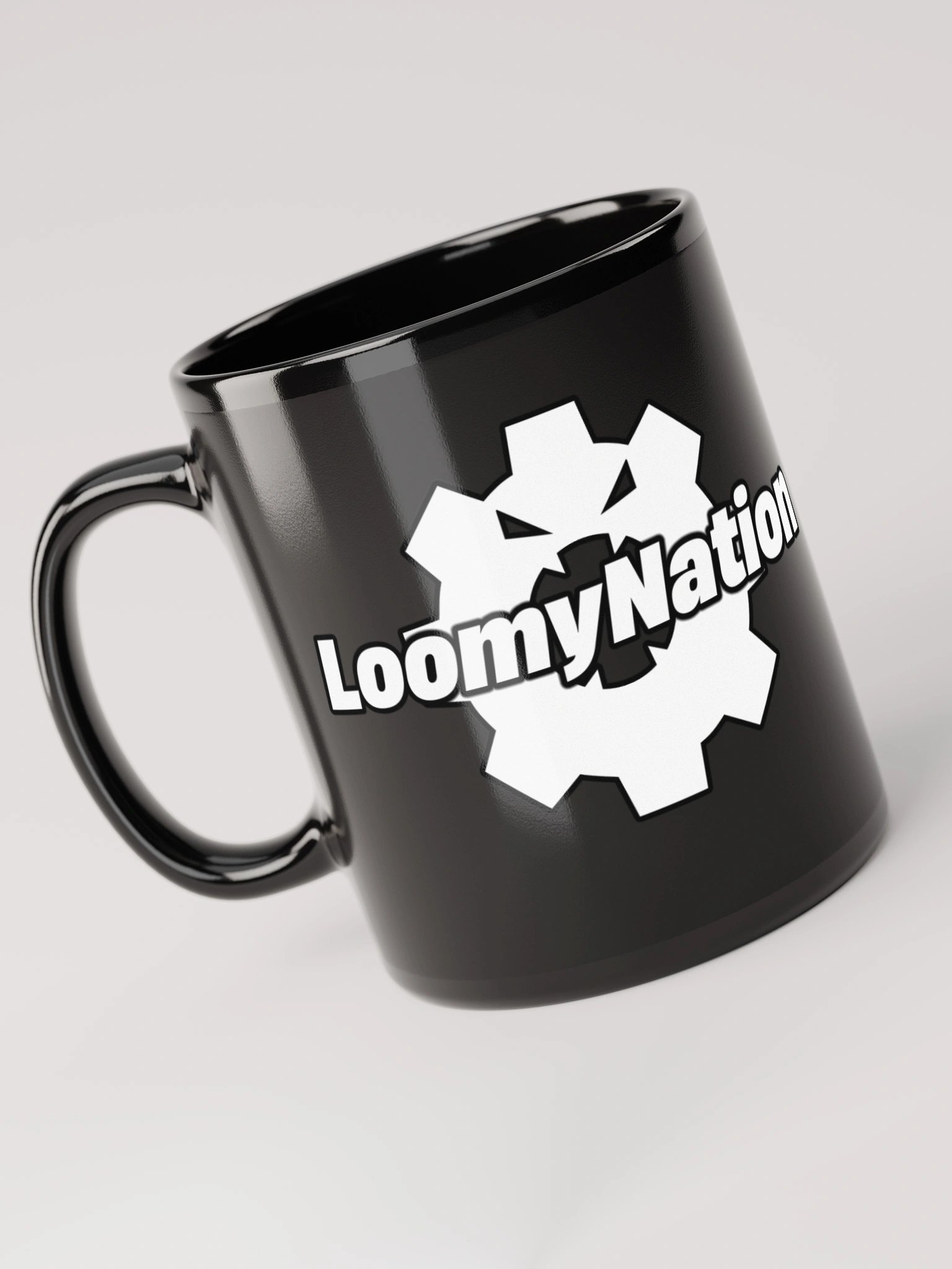 LoomyNation black mug 11 oz product image (2)