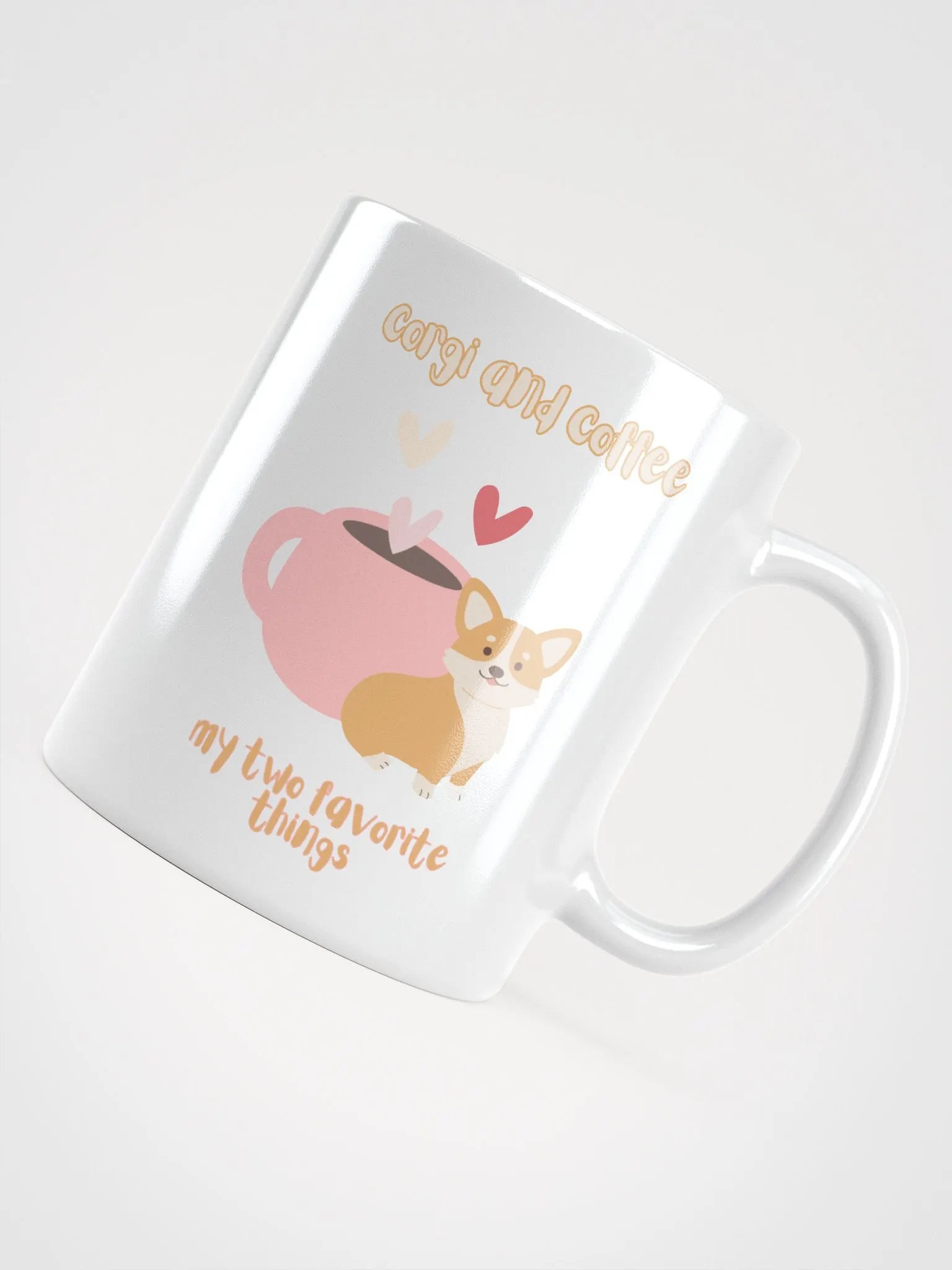 Corgi & Coffee My two favorite things Mug product image (12)