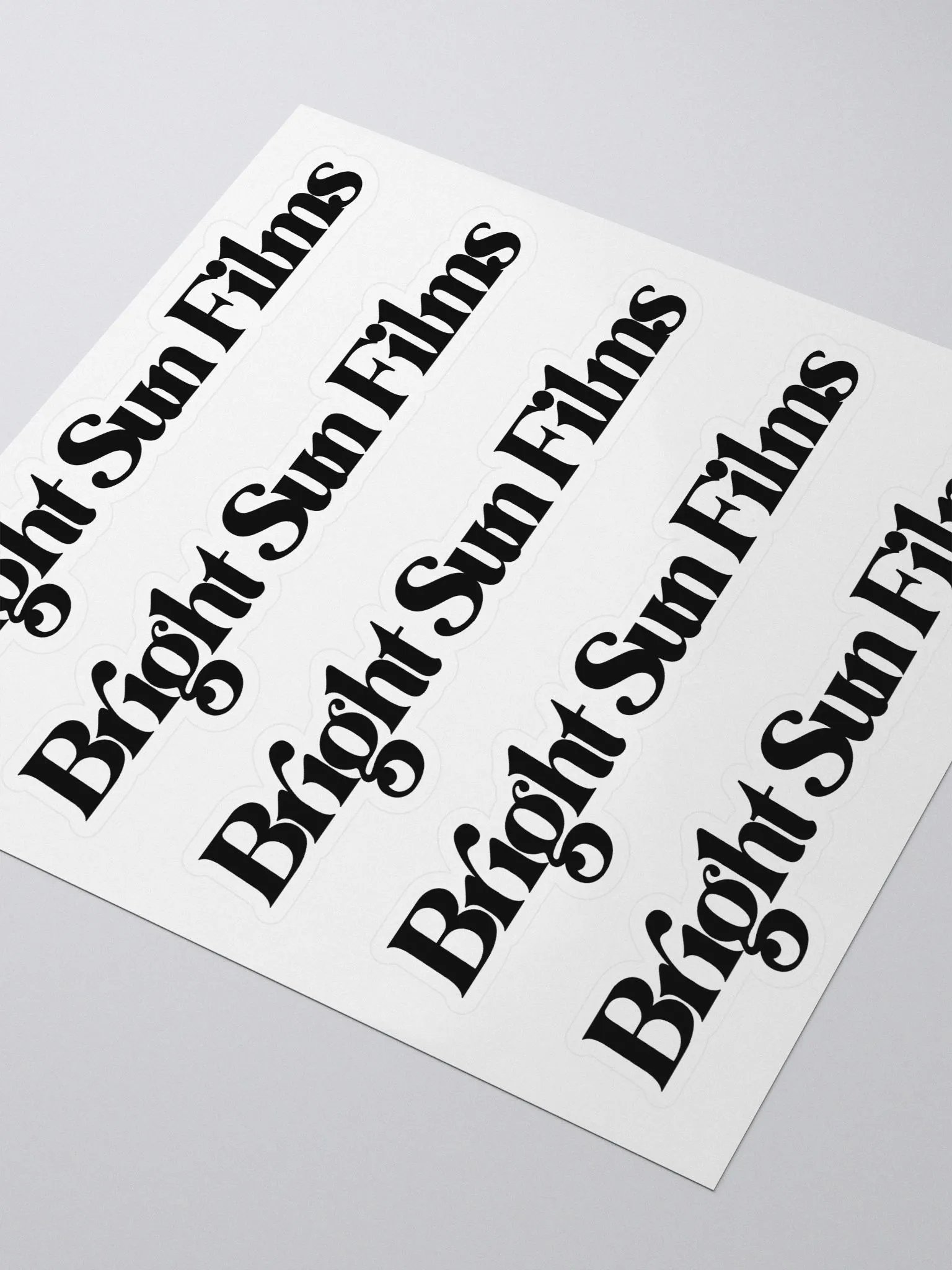 Vintage Logo Sticker Sheet product image (4)