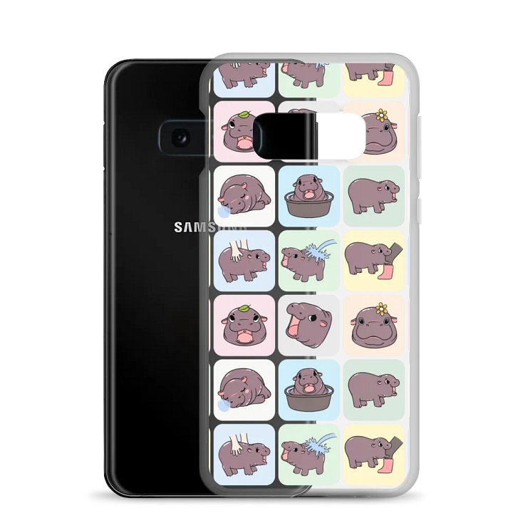 MOODENG'S HAVEN CLEAR CASE FOR SAMSUNG® product image (8)