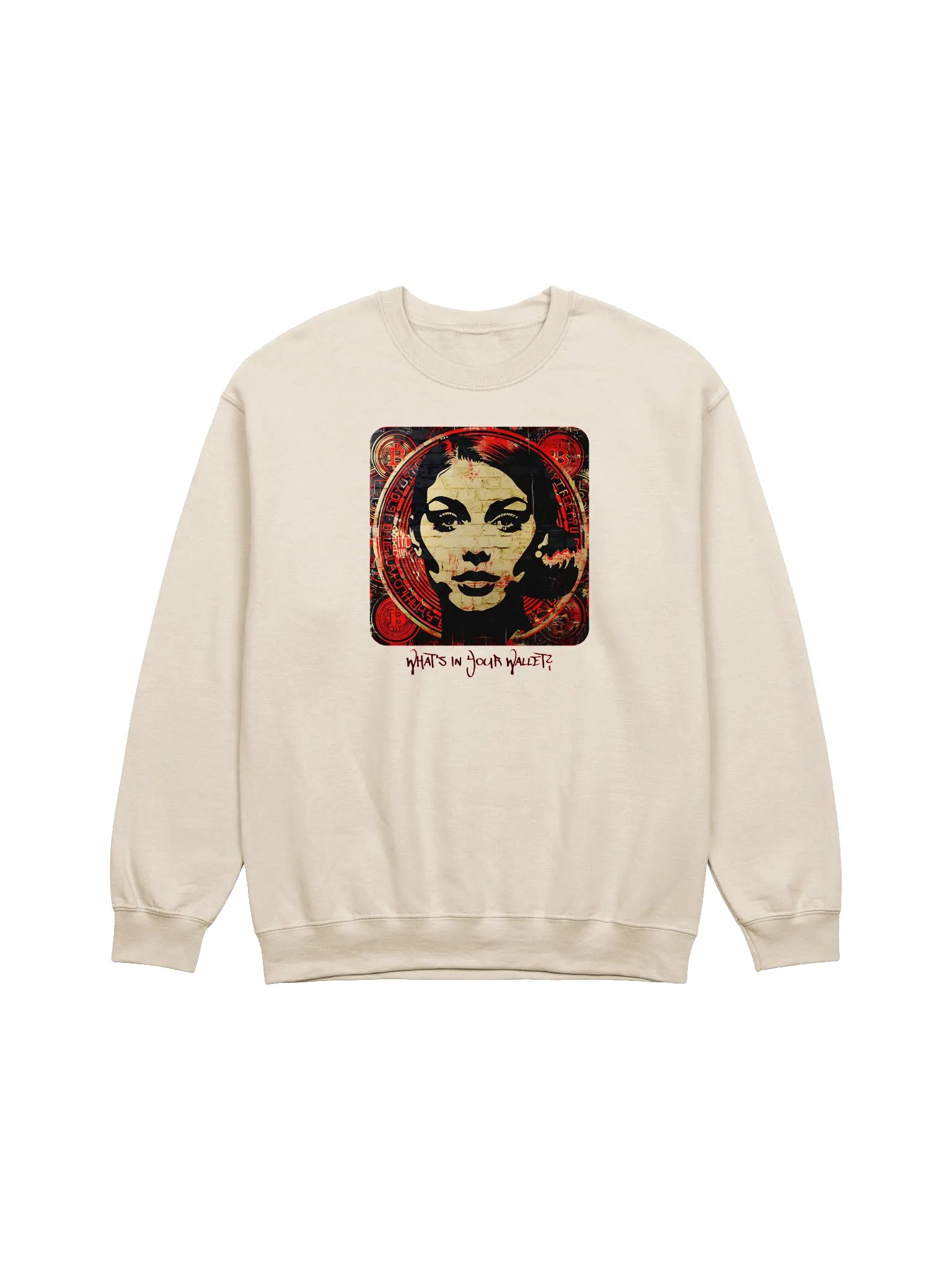 Bitcoin Queen Graphic Sweatshirt product image (1)