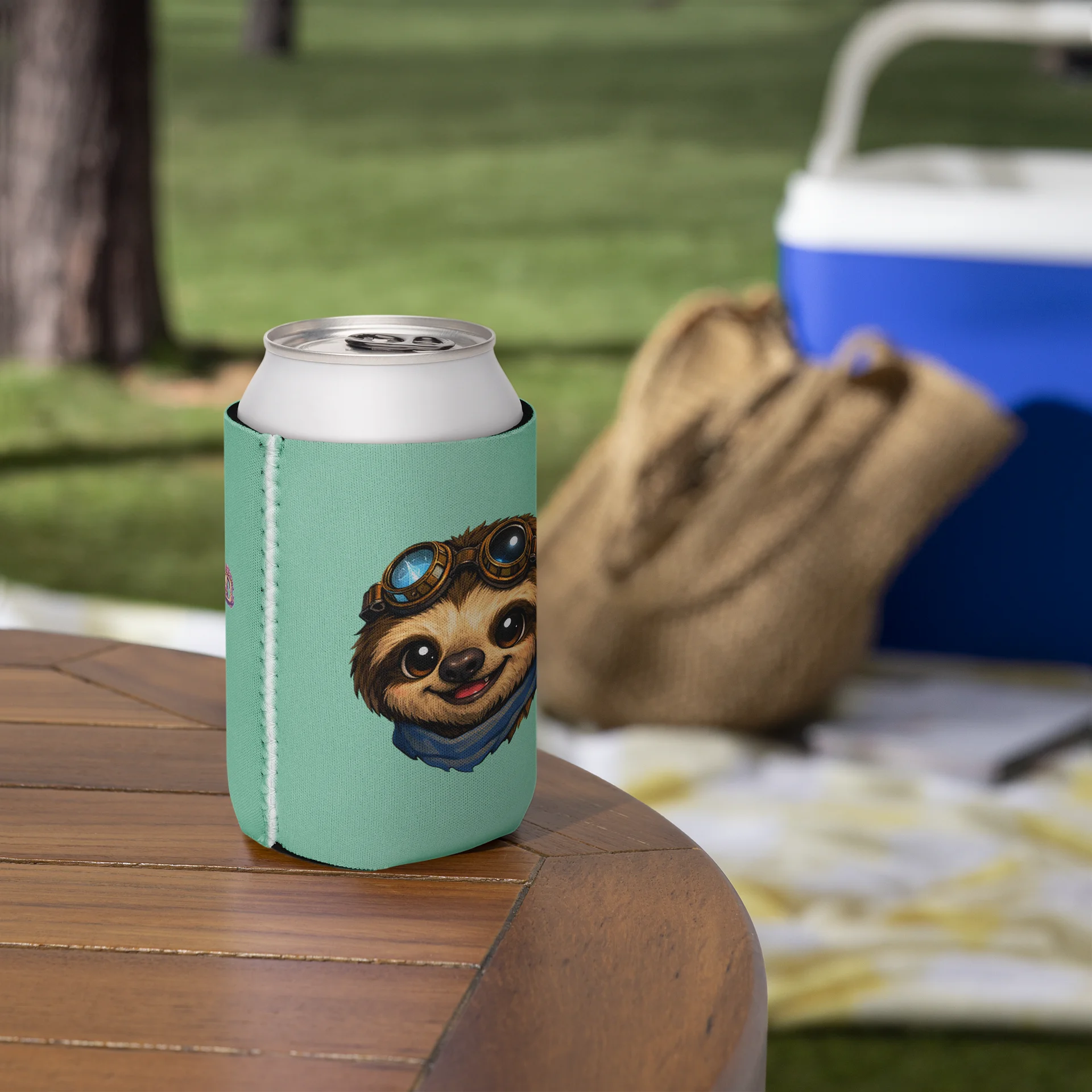 Kingdom Mechanic Stylized Can Cooler product image (5)