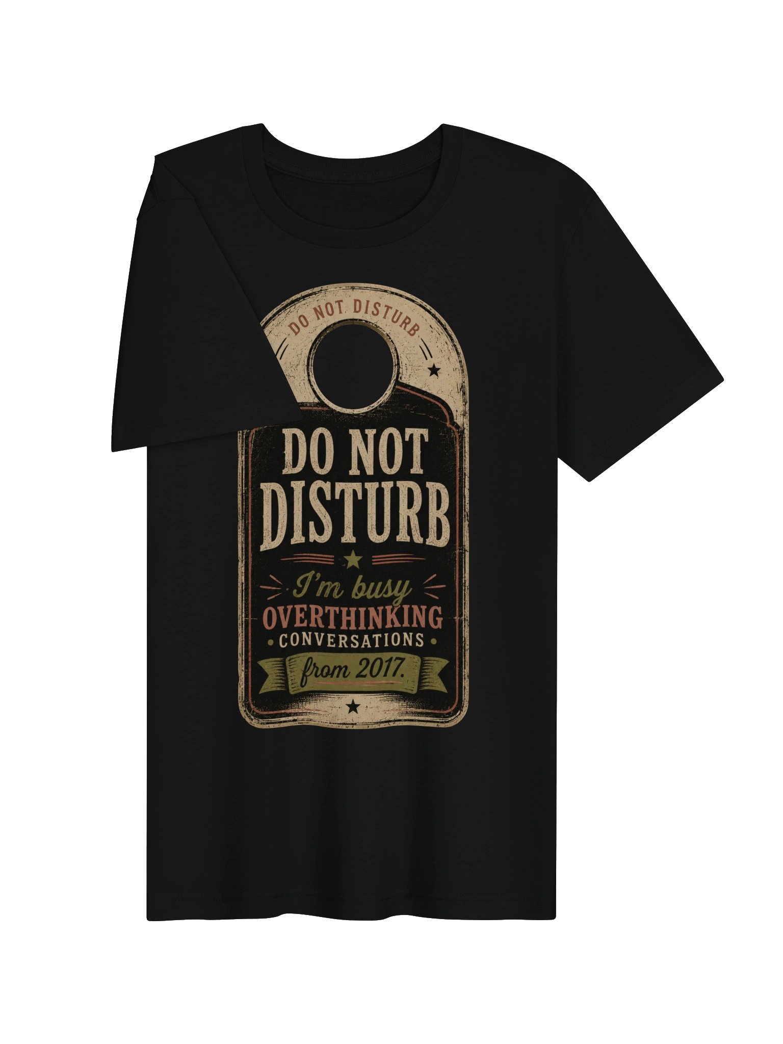 Do Not Disturb Overthinking Tee product image (4)