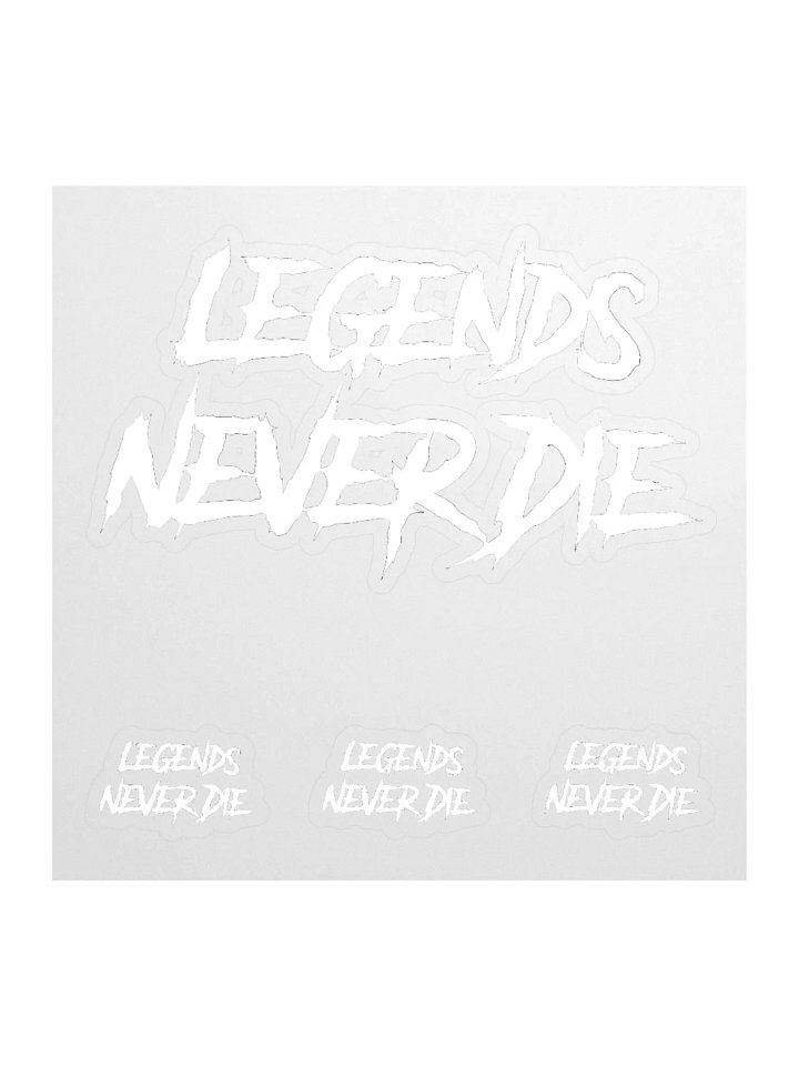 Legends Never Die (White) product image (3)