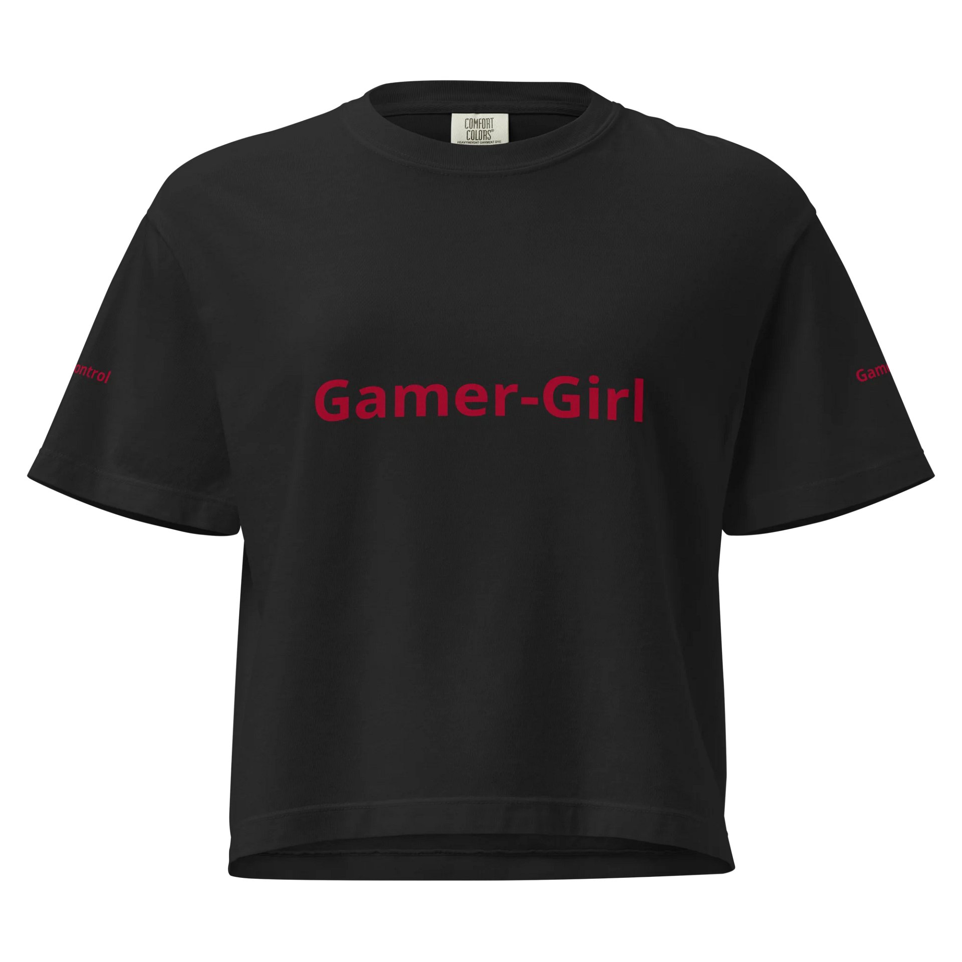 Gamer-Girl Bold Red Tee product image (1)