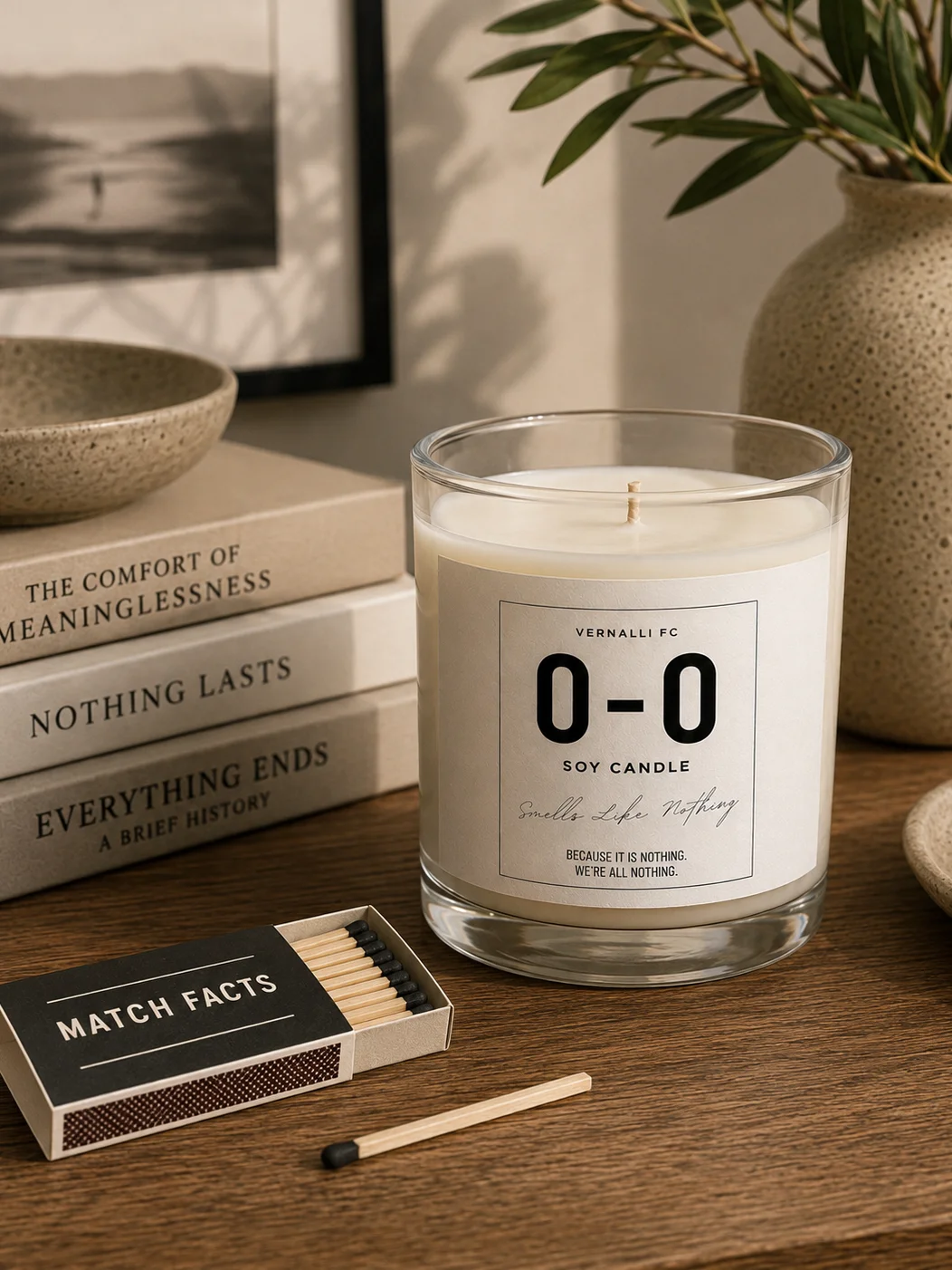 The O-O Unscented Candle product image (1)