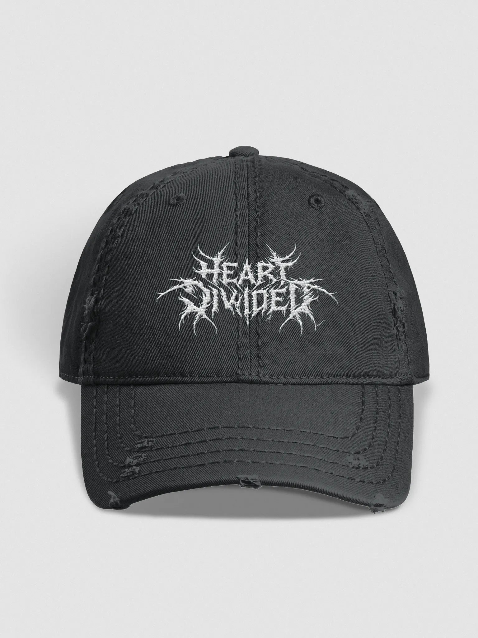 Heart Divided Distressed Logo Hat product image (1)