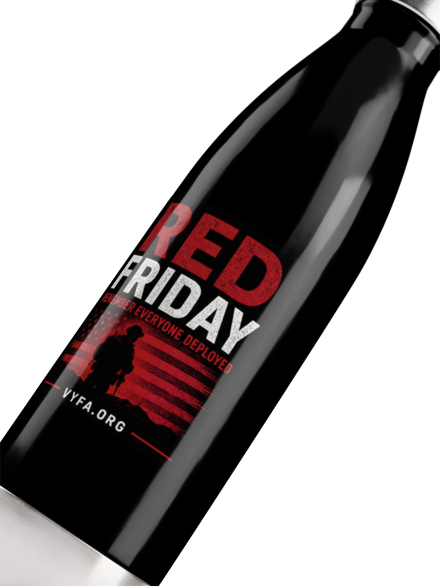 BOLD RED FRIDAY — Remember Everyone Deployed 17oz Bottle product image (9)