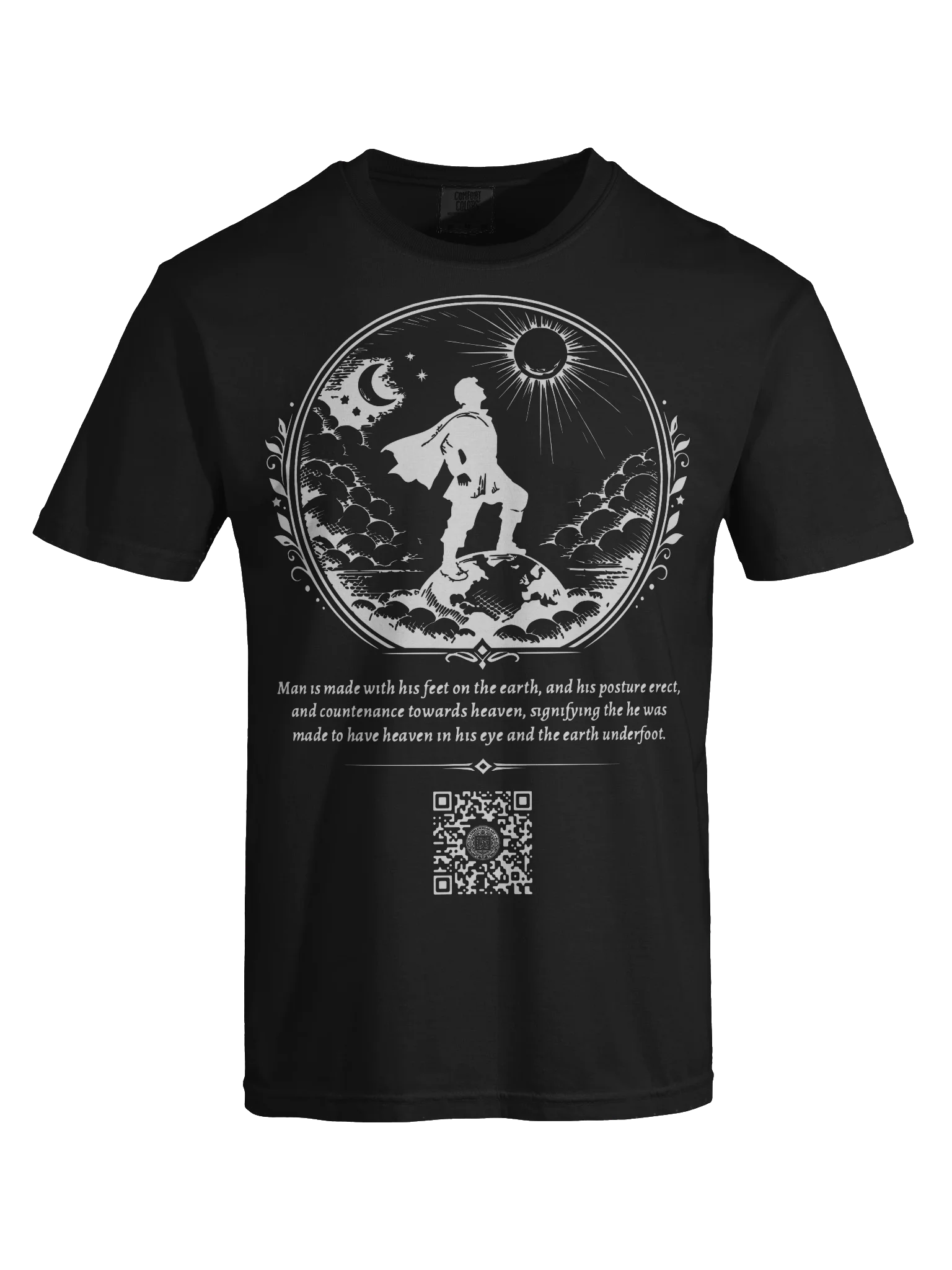 Eyes Heavenward (White on Black/Color) product image (7)