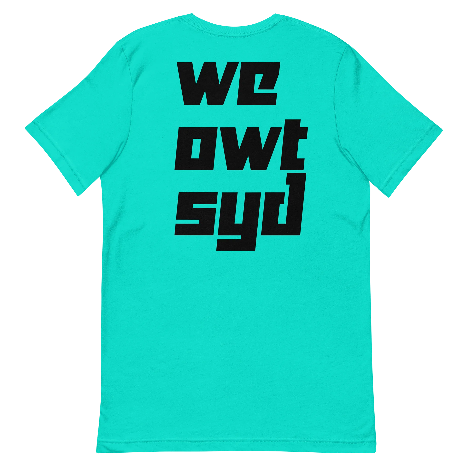 WeOwtsyd Premium T-Shirt - Chest Logo - Teal product image (3)