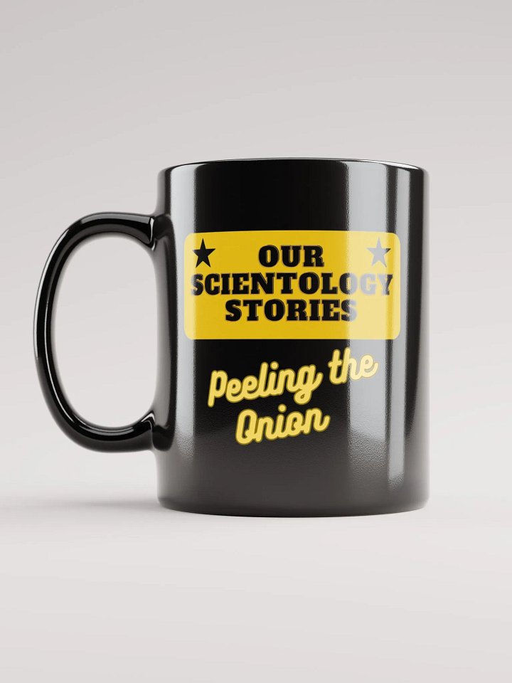 MOFO Mark Black Ceramic Coffee Mug product image (2)