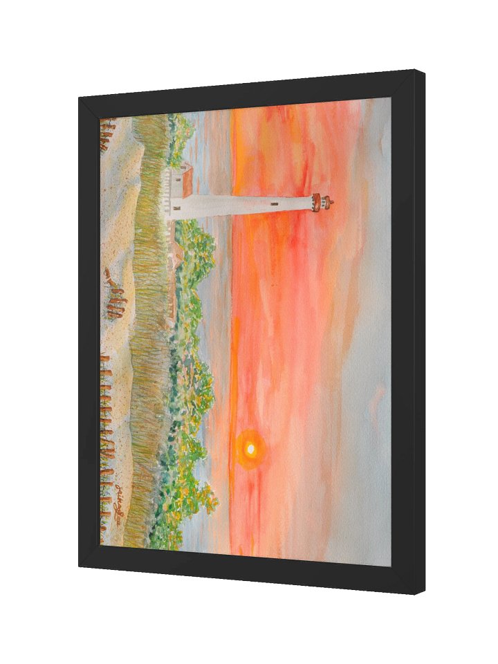 Lighthouse In A Golden Sunset product image (2)