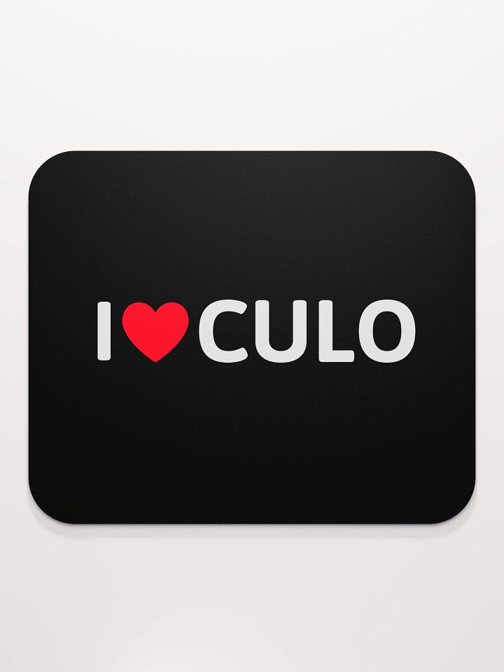 I ♥️ CULO mousepad product image (2)