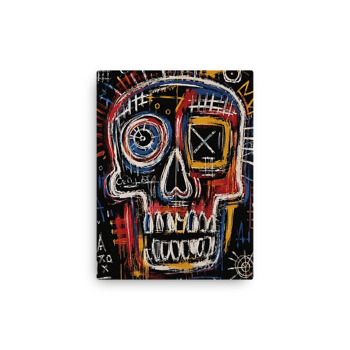 Skull Art Brut Graffiti Street Art Canvas product image (2)
