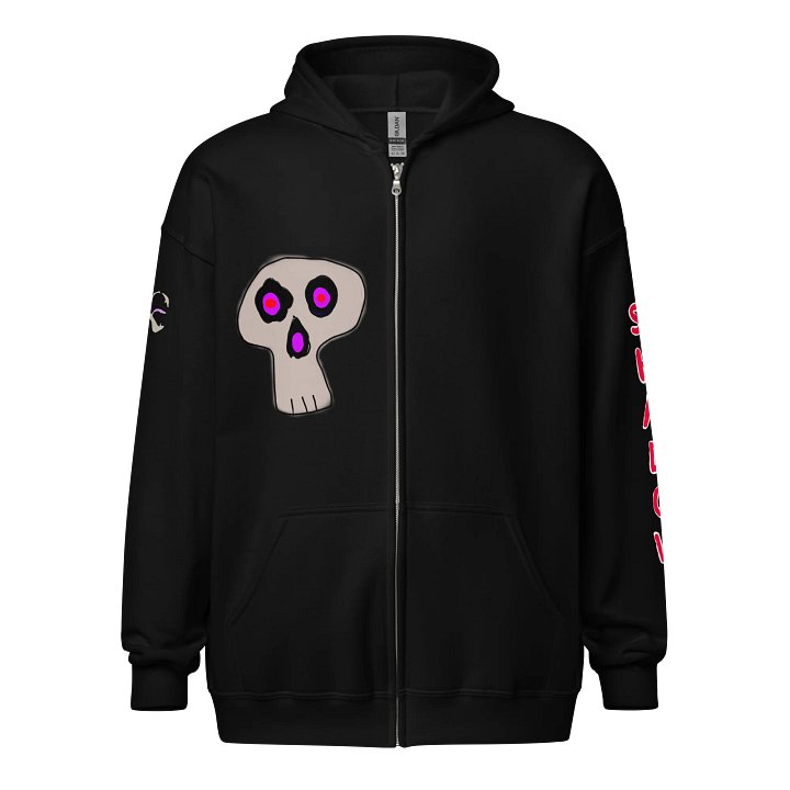 Skull Enigma Zip Hoodie product image (1)