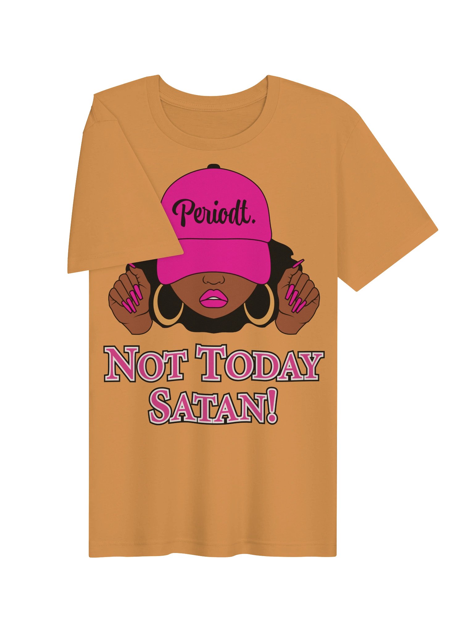 Not Today Satan V1, T-Shirt product image (3)