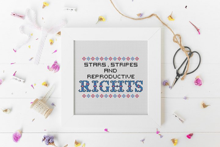 Stars and Stripes - Cross Stitch Pattern product image (1)