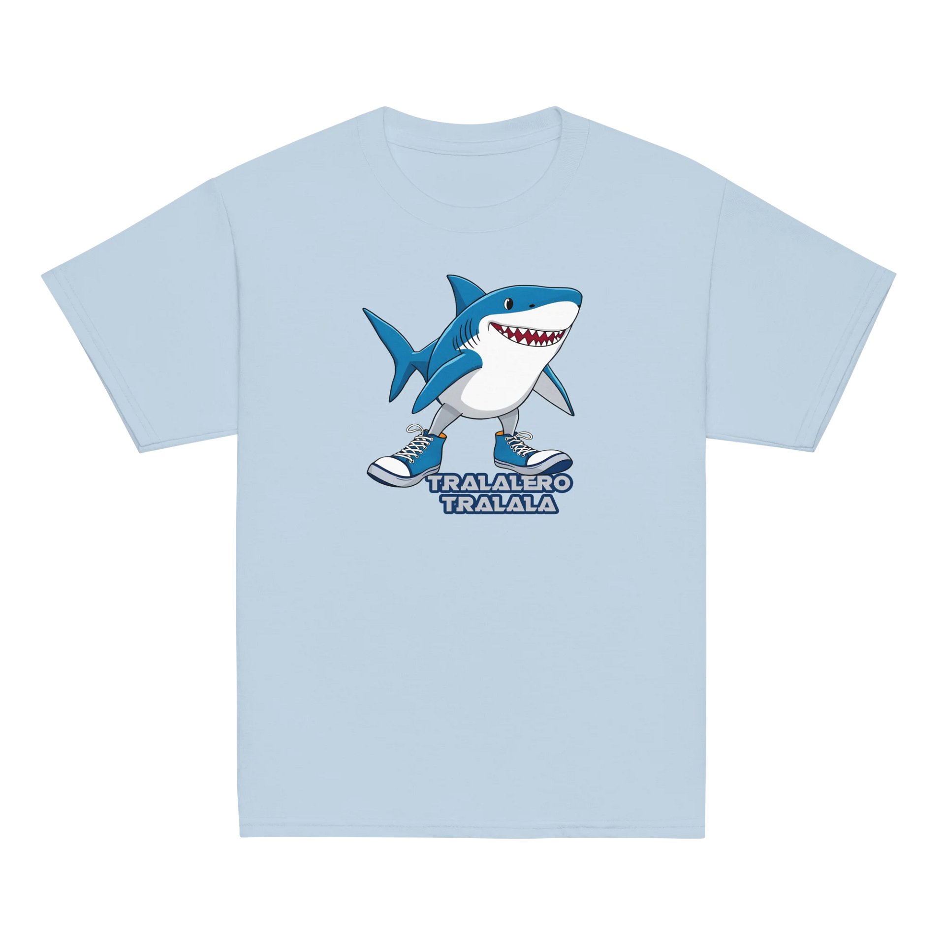 Tralalero Tralala Cartoon Shark – Youth Tee product image (2)